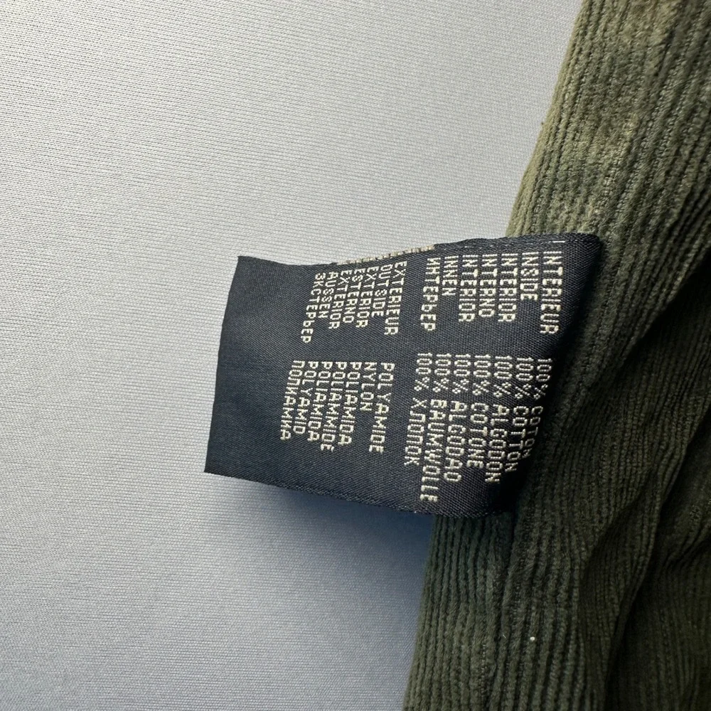 Vintage Chevignon Reversible Quilted Vest XXL Corduroy Hunting 90s‎ Gorpcore